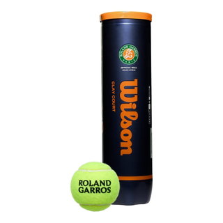 Wilson Tennisbälle Roland Garros Clay Dose 4er